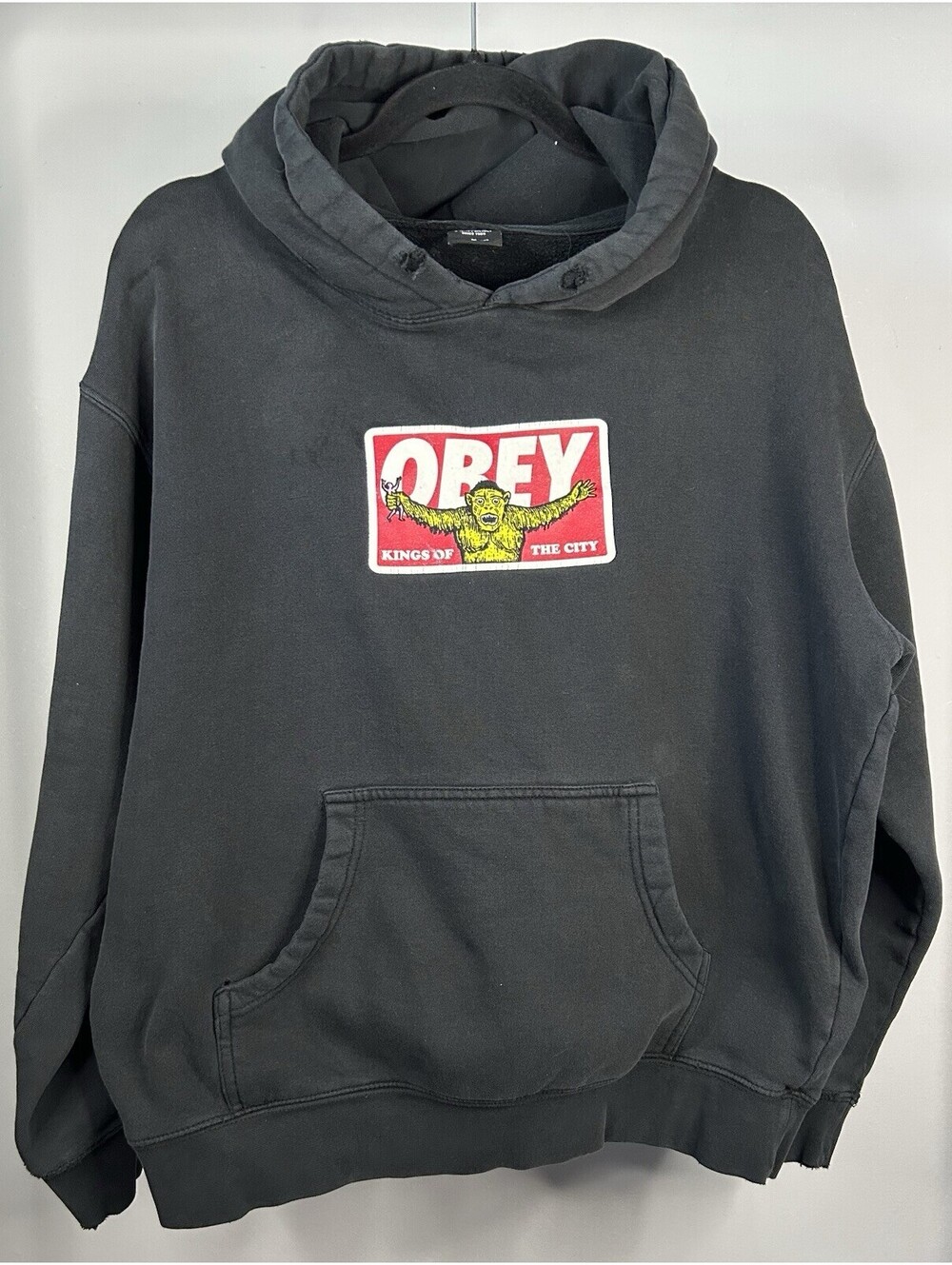 Obey Kings Of The City Hoodie Men’s Size Medium
